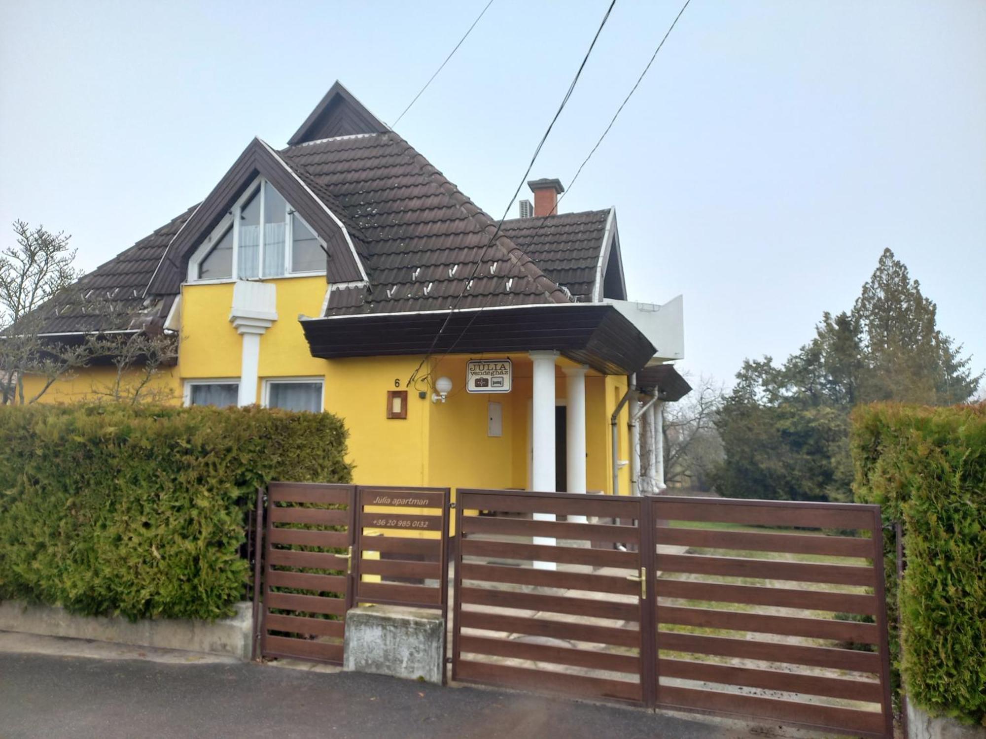 Ferienwohnung Julia Vendeghaz Sárospatak Exterior foto